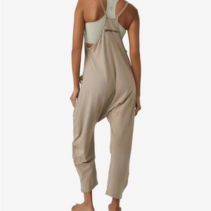 FP Movement by Free People Beige Jumpsuit